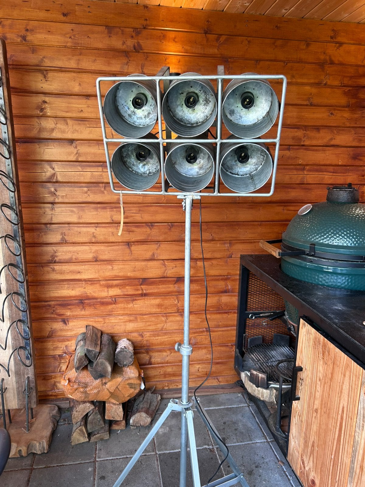 Te Koop Robuuste Vintage Stadion Lamp - Fabrieks lamp, Ophalen, Nieuw