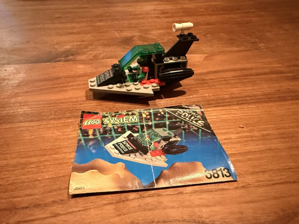 Lego 6813 - Space Police - Galactic Chief, Kinderen en Baby's, Compleet, Gebruikt, Lego, Ophalen of Verzenden