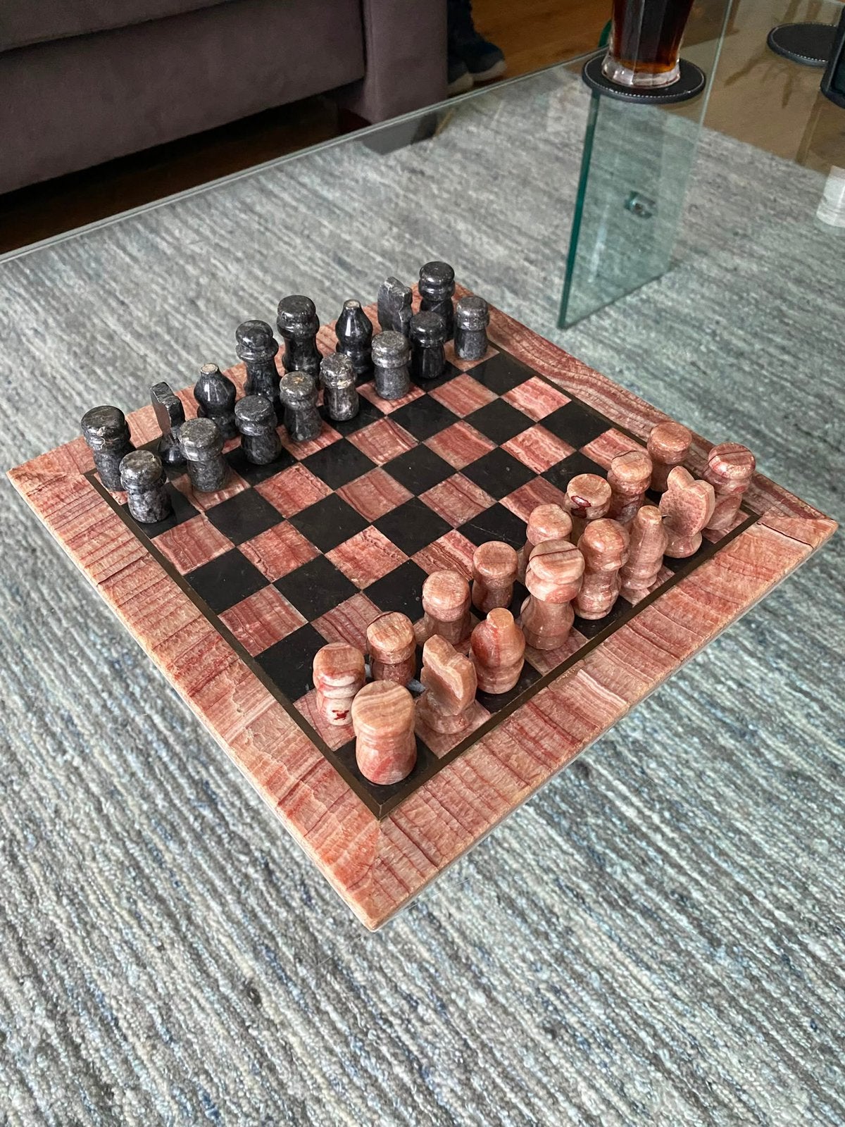 Schaakspel, Hobby en Vrije tijd, Gezelschapsspellen | Bordspellen, Ophalen of Verzenden, Gebruikt