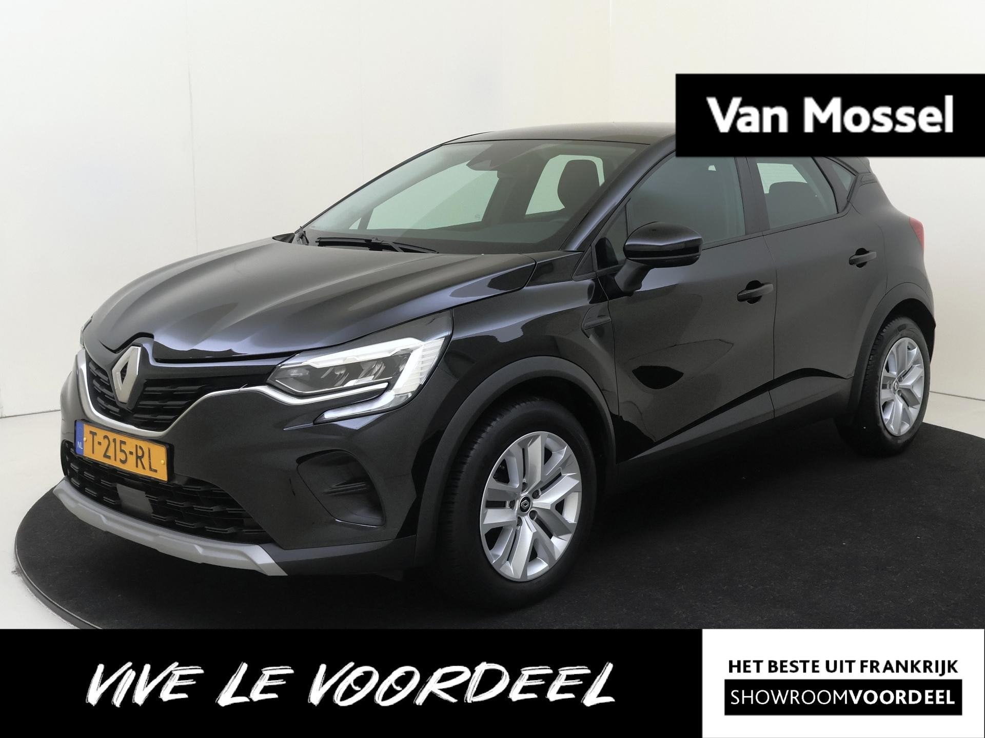 Renault Captur 1.0 TCe 90 PK evolution Navigatie | Airco | A, Auto's, Voorwielaandrijving, Dealer onderhouden, Stof, Gebruikt
