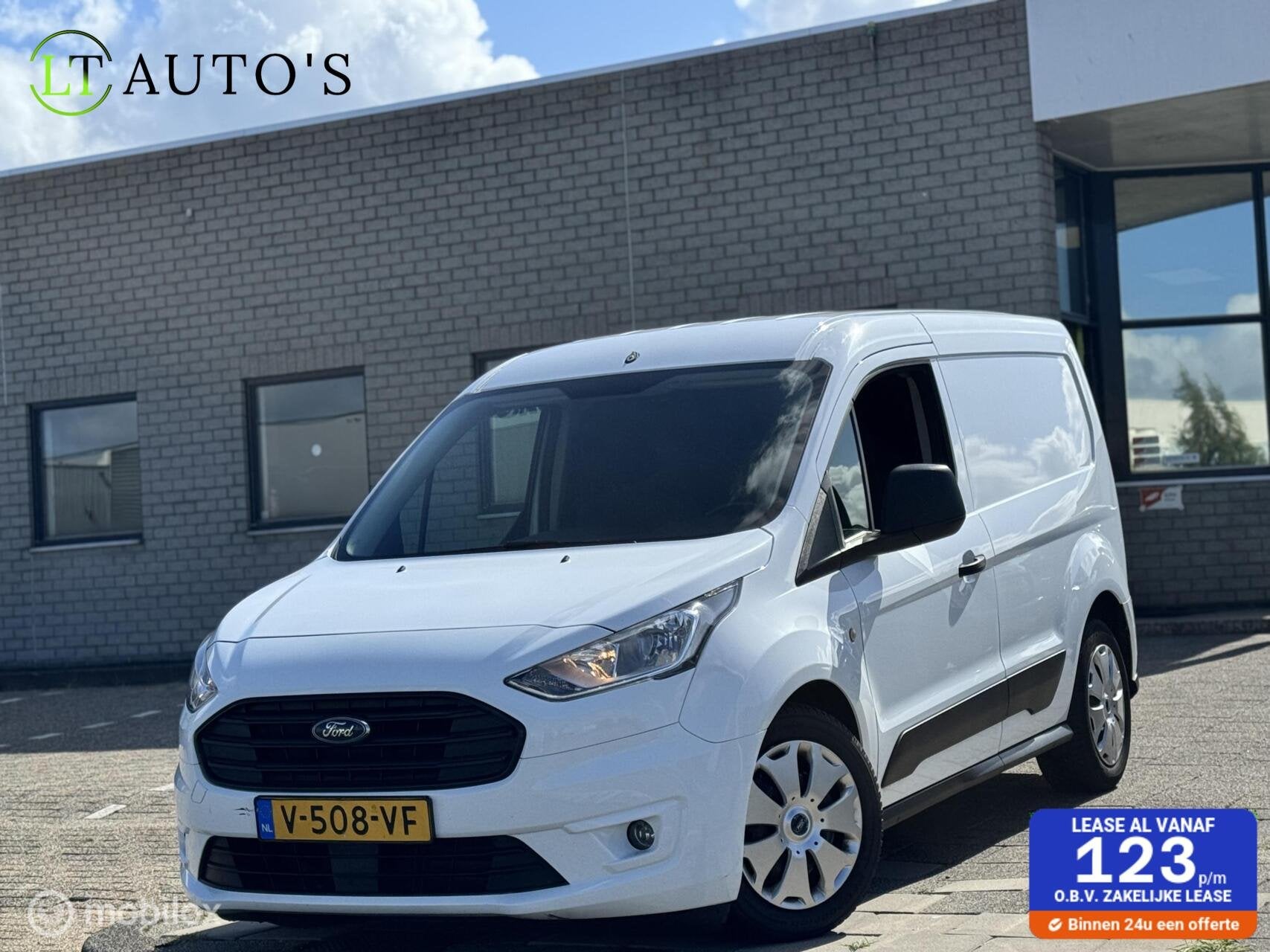 Ford Transit Connect 1.5 EcoBlue L1 Trend|AC Cruise BT NAP, Euro 6, 4 cilinders, Origineel Nederlands, 2 stoelen