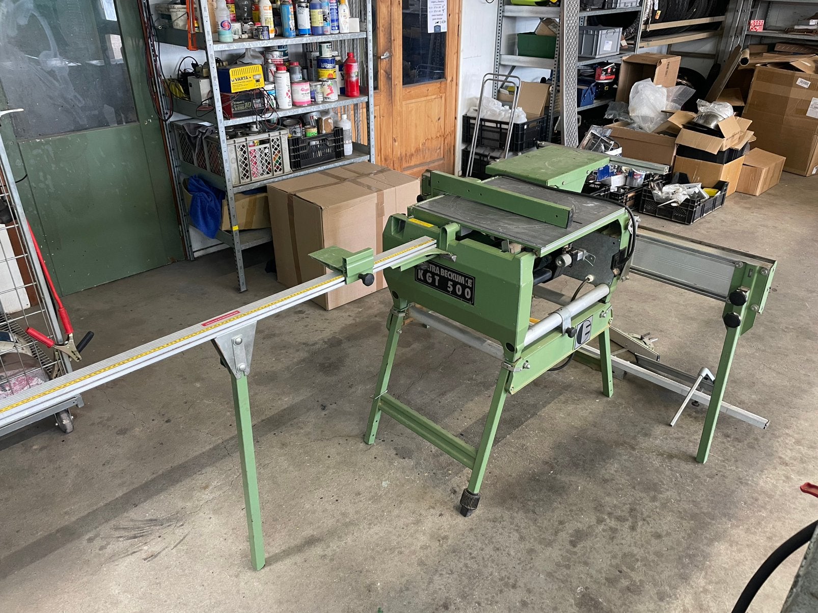 Elektra Beckum KGT 500 cirkelzaag afkortzaag, Doe-het-zelf en Verbouw, Gereedschap | Zaagmachines, Ophalen, 70 mm of meer, Zo goed als nieuw