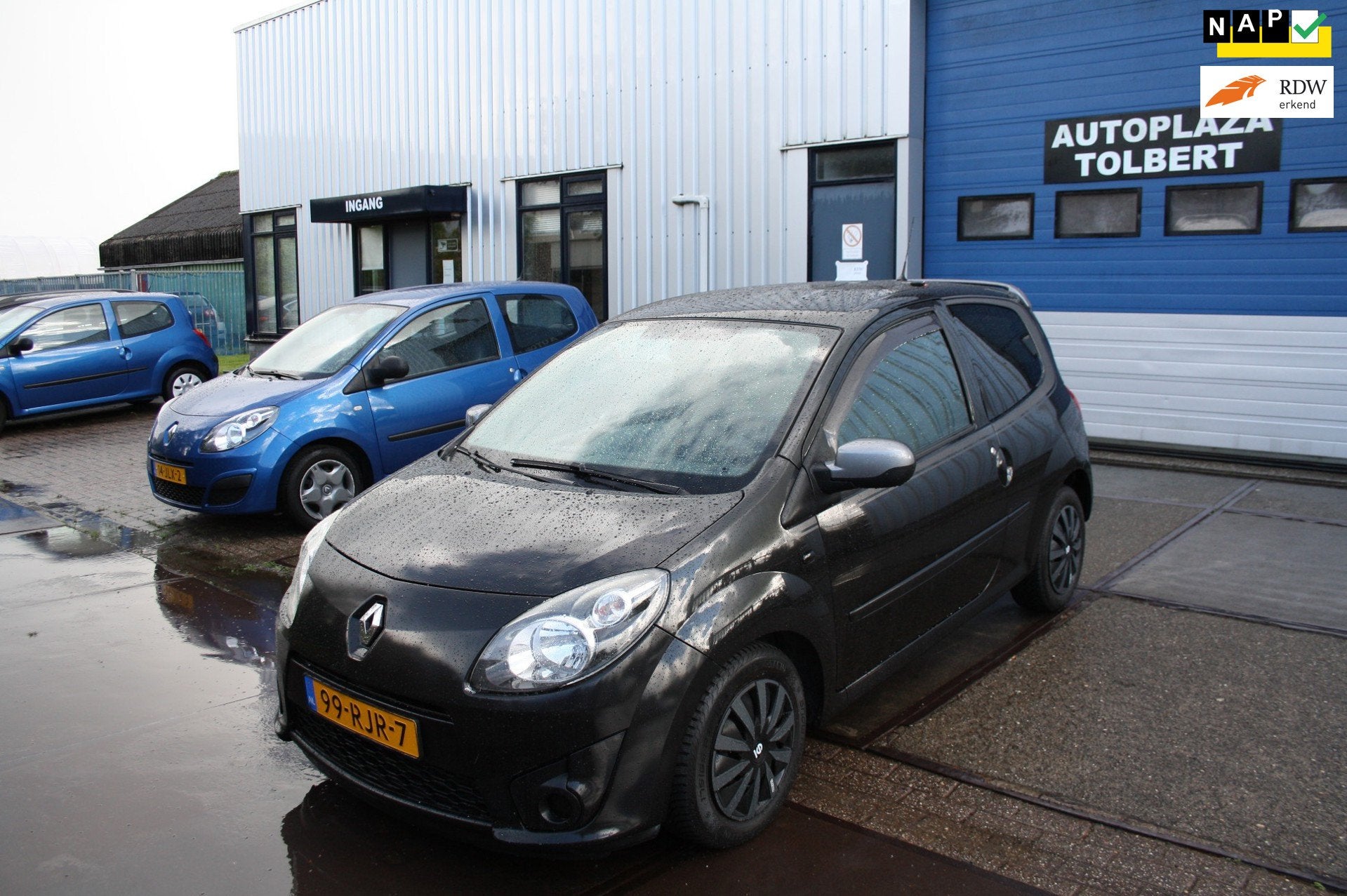 Renault Twingo 1.2-16V Collection *BJ'11*AIRCO*, Gebruikt, 4 cilinders, 4 stoelen, Zwart