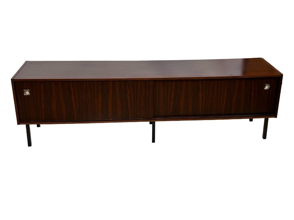 Vintage Dressoir Tv Meubel Jaren 60 Design Rosewood Fineer, Huis en Inrichting, Gebruikt, Met deur(en), Vintage, 150 tot 200 cm