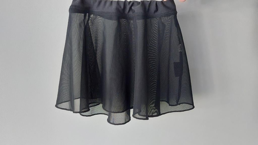 Zwart balletrokje. Voor  7-9 jaar, Ophalen, Zo goed als nieuw, Kleding