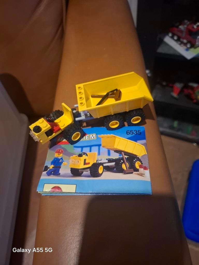 Lego System 6535 Dump Truck met handleiding, Ophalen of Verzenden, Gebruikt, Complete set, Lego