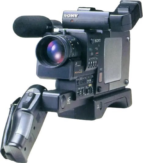 Sony CCD-V200E vintage professionele camera, Ophalen of Verzenden, Hi 8, Camera
