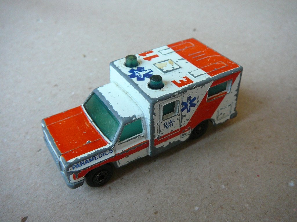 1977 Matchbox Superfast Ambulance, Hobby en Vrije tijd, Ophalen of Verzenden, Auto