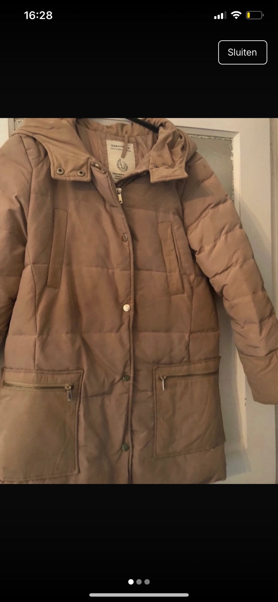 Zara Girls Winterjas - Maat 164 (13/14 jaar), Ophalen of Verzenden, Zo goed als nieuw, Meisje, Jas