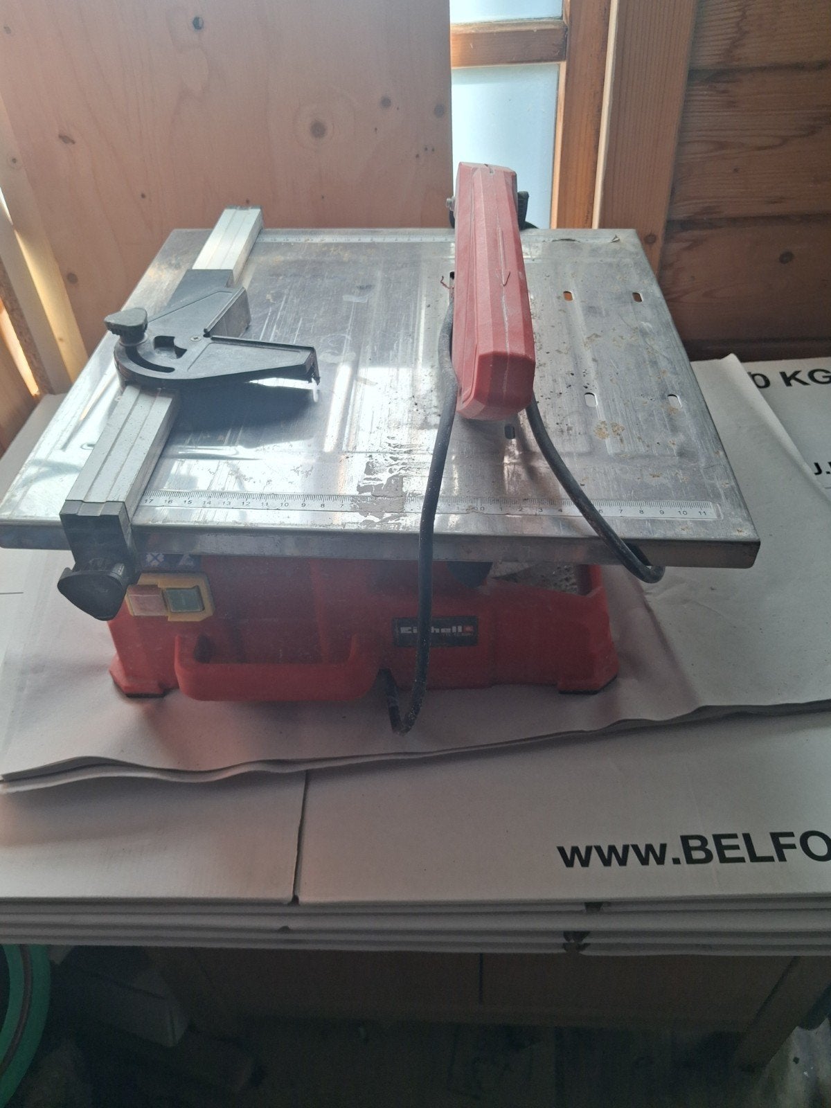 Einhell Tegelsnijmachine TC-TC 800 - Gebruikt maar Goed, Ophalen, Gebruikt, Overige typen, 30 tot 70 mm