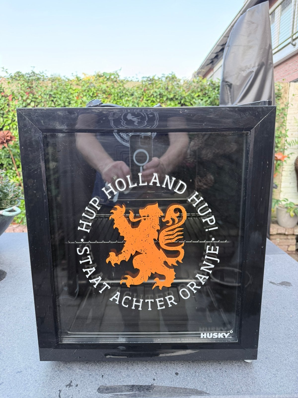 Husky koelkastje Hup Holland Hup, Witgoed en Apparatuur, Ophalen, Minder dan 75 liter, Zonder vriesvak, Gebruikt