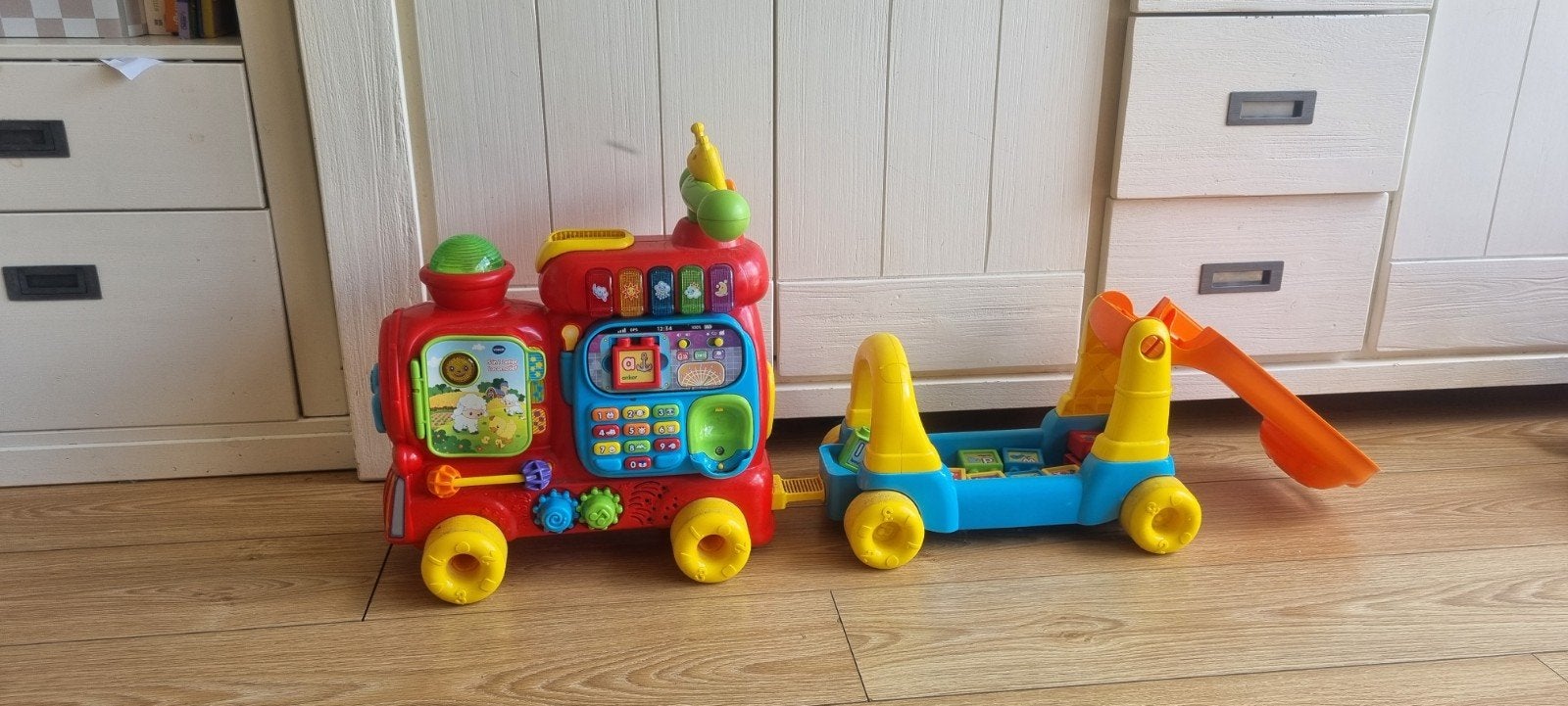 VTech Speeltrein - klaar voor de volgende ronde, Ophalen, Gebruikt, 6 maanden tot 2 jaar