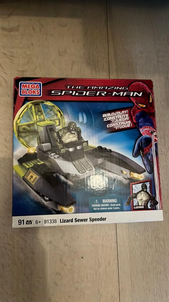 Mega bloks the amazing spiderman, Kinderen en Baby's, Speelgoed | Duplo en Lego, Ophalen of Verzenden, Zo goed als nieuw