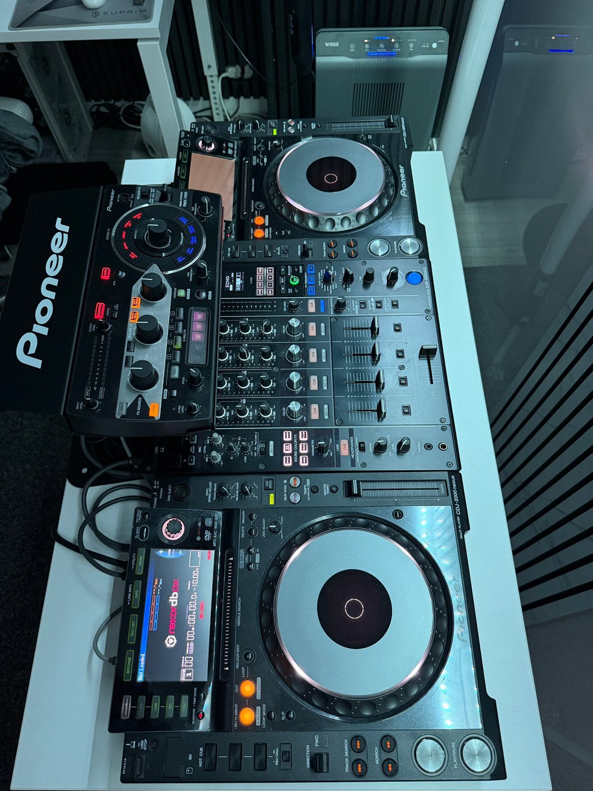 Pioneer DJM 900 Nexus 2 + CDJ 2000 Nexus + RMX1000, Muziek en Instrumenten, Dj-sets en Draaitafels, Verzenden, Zo goed als nieuw