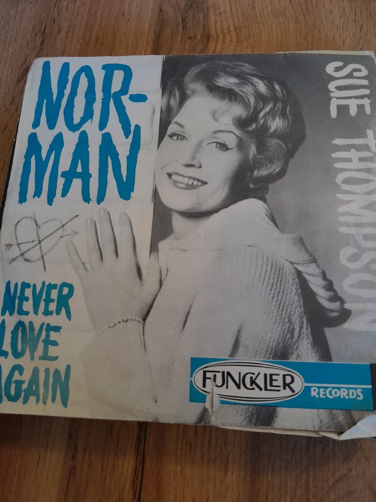 sue thompson  7 inch norman, Cd's en Dvd's, Vinyl Singles, Ophalen of Verzenden, Zo goed als nieuw, 7 inch, Pop