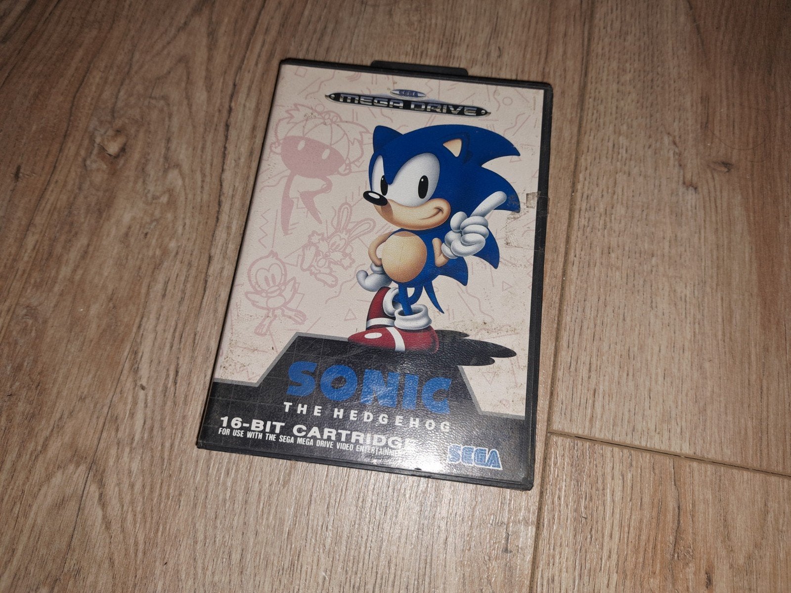 Sonic the Hedgehog - Mega Drive (Compleet met handleiding), Gebruikt, 1 speler, Ophalen of Verzenden, Vanaf 3 jaar