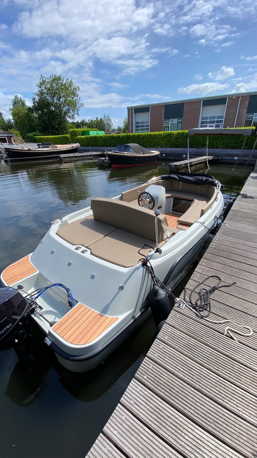 Aqua 24 T5. Tendersloep compleet met 9.9 pk, Watersport en Boten, Ophalen, Tender, Rondzit, Nieuw