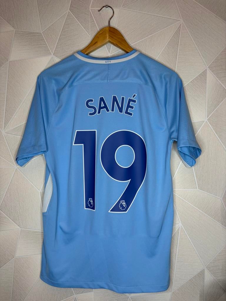Manchester city thuis 2017/2018 Sané, Shirt, ., Zo goed als nieuw, .