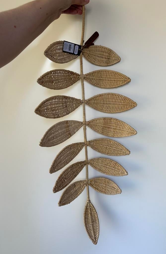 Rivièra Maison rotan blad decoratie nieuw, Ophalen, Nieuw