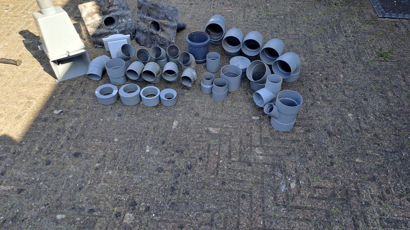 Pvc fittingen, Ophalen of Verzenden, Toilet