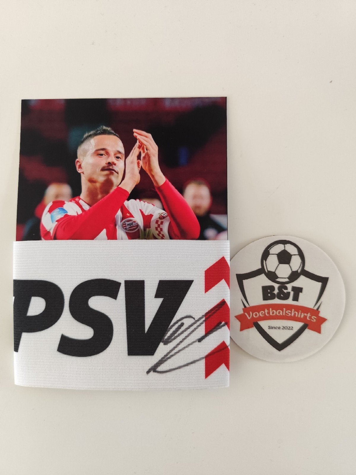 Ibrahim Afellay gesigneerd PSV armband, Verzamelen, Sportartikelen en Voetbal, Verzenden, ., ., .