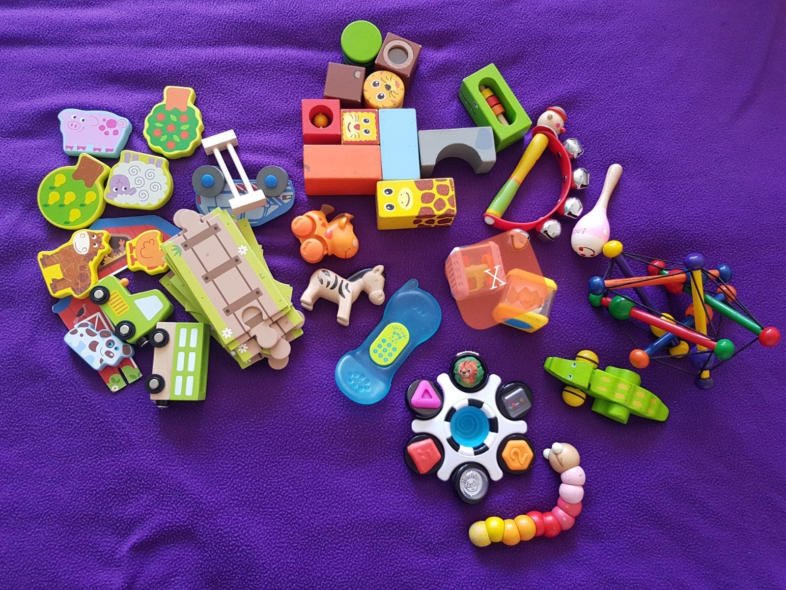 Babyspeelgoed pakket met Little Dutch speelkleed Ocean, Ophalen of Verzenden, Gebruikt, Speelkleed