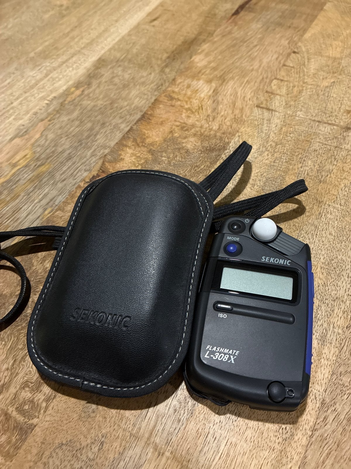 Sekonic Flashmate L-308X Lichtmeter met hoesje, Sekonic, Lichtmeter, Ophalen of Verzenden, Zo goed als nieuw