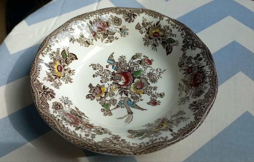 Enoch Wedgwood Oriental Pheasants Schaaltje, Ophalen of Verzenden