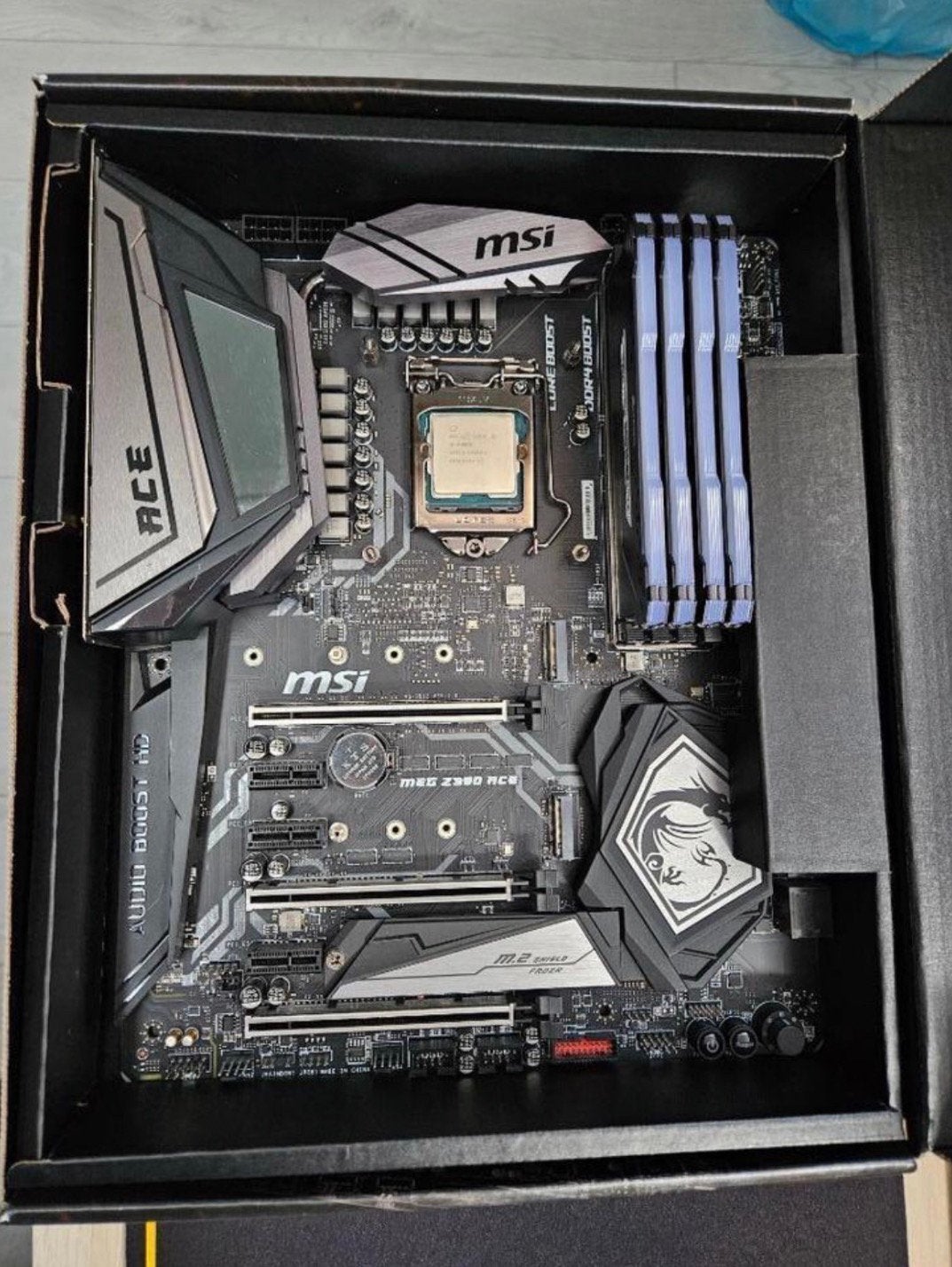 PC UPGRADE KIT | I9-9900K | 32GB RAM | MSI ACE Z390, Ophalen, Zo goed als nieuw, 32 GB, 4 Ghz of meer