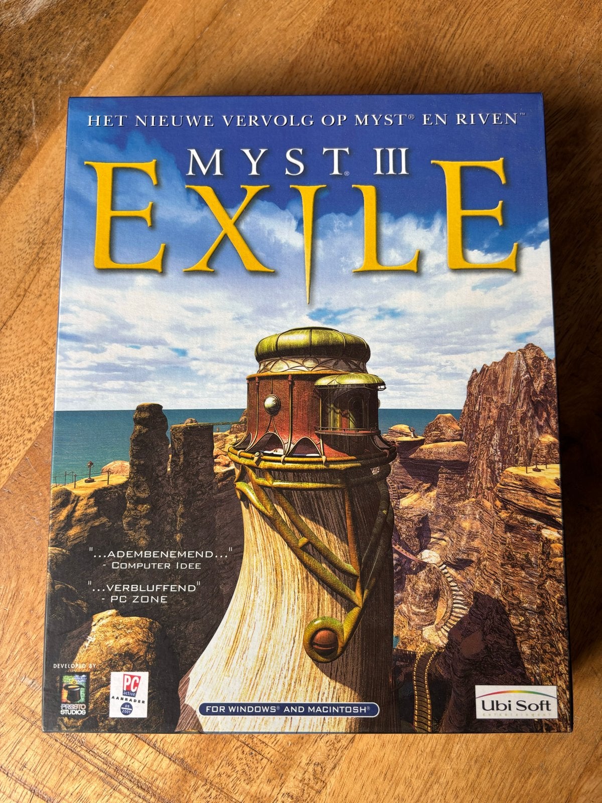 Myst III: Exile - Het Nieuwe Vervolg op Myst en Riven, Puzzel en Educatief, Gebruikt, 1 speler, Ophalen of Verzenden
