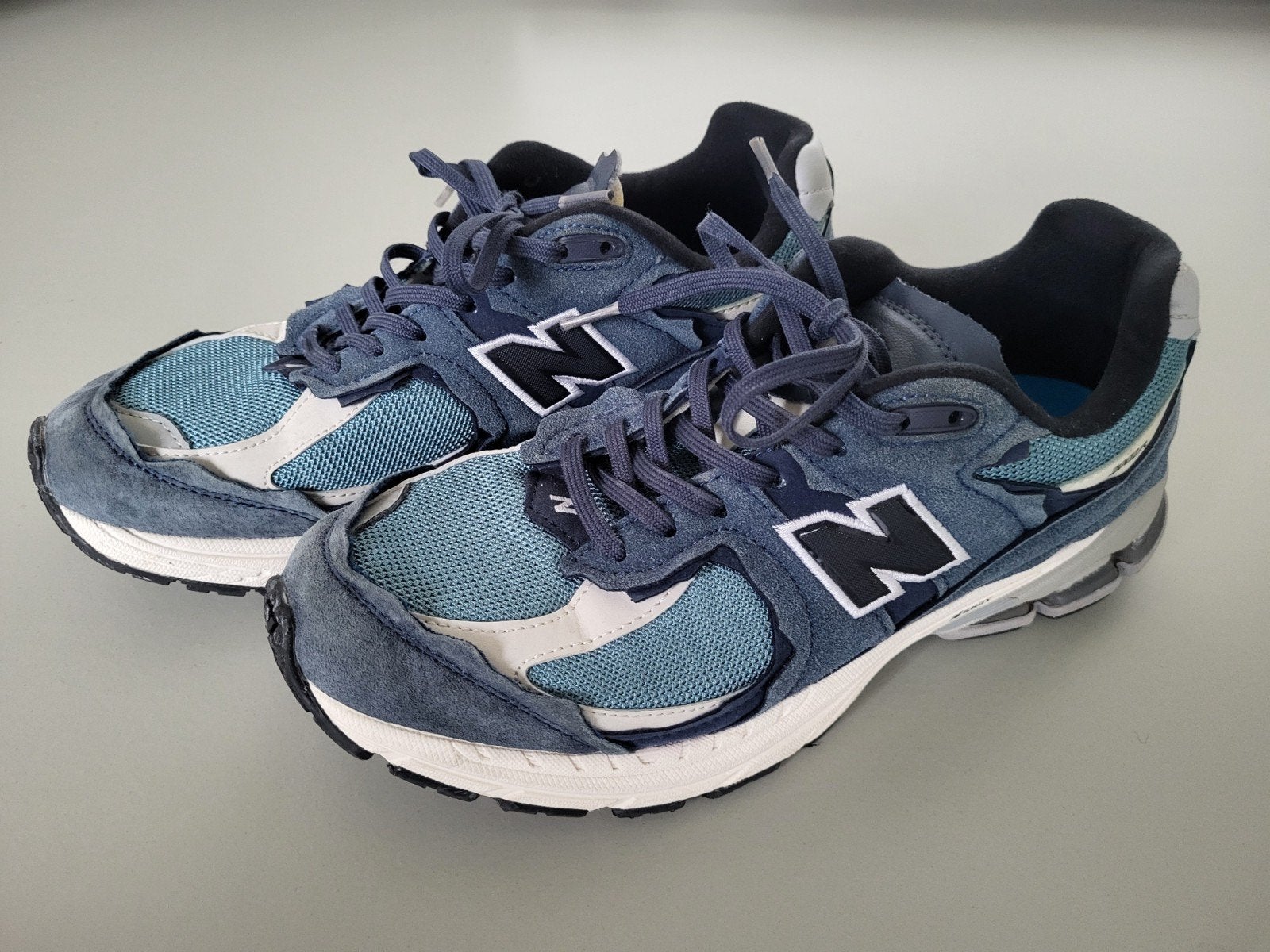 New Balance 2002R - Zo goed als nieuw, Kleding | Heren, New Balance, Blauw, Ophalen of Verzenden, Sneakers of Gympen