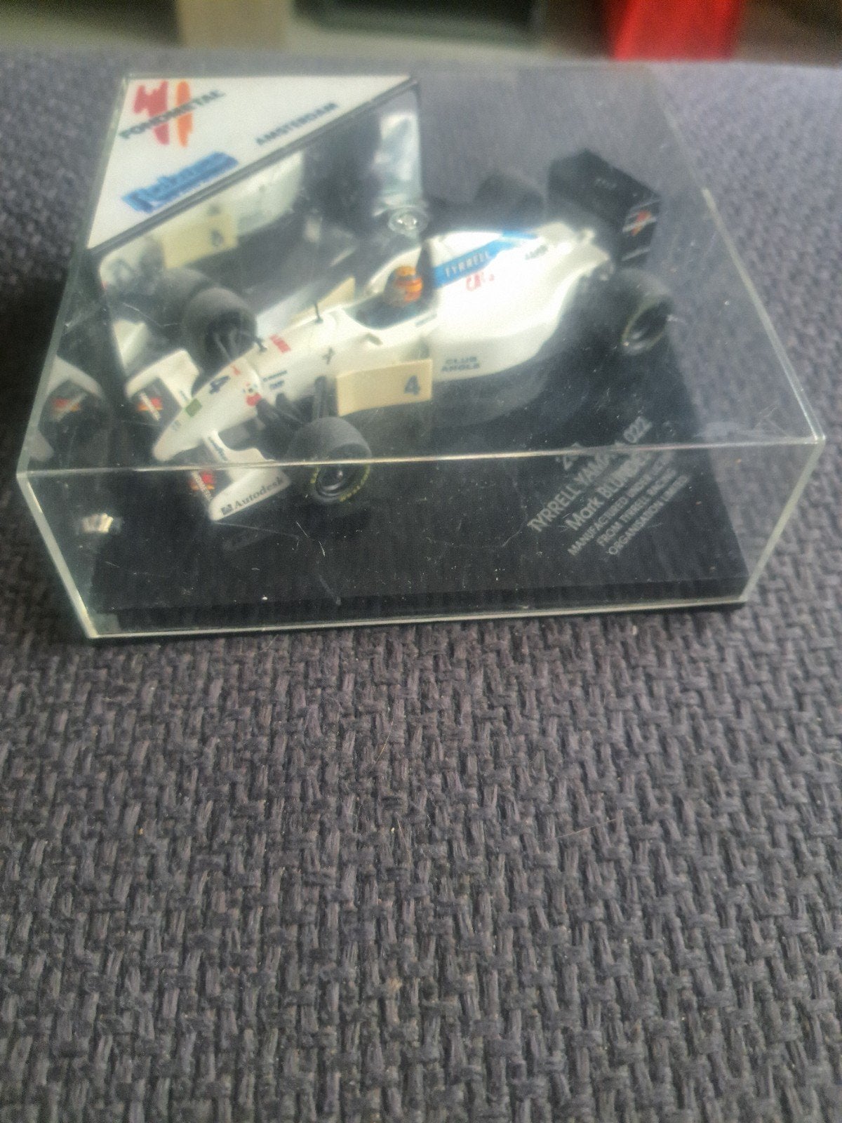 onyx model mark blundell tyrrell yamaha 022, Hobby en Vrije tijd, Modelauto's | 1:43, Overige merken, Gebruikt, Auto, Ophalen of Verzenden
