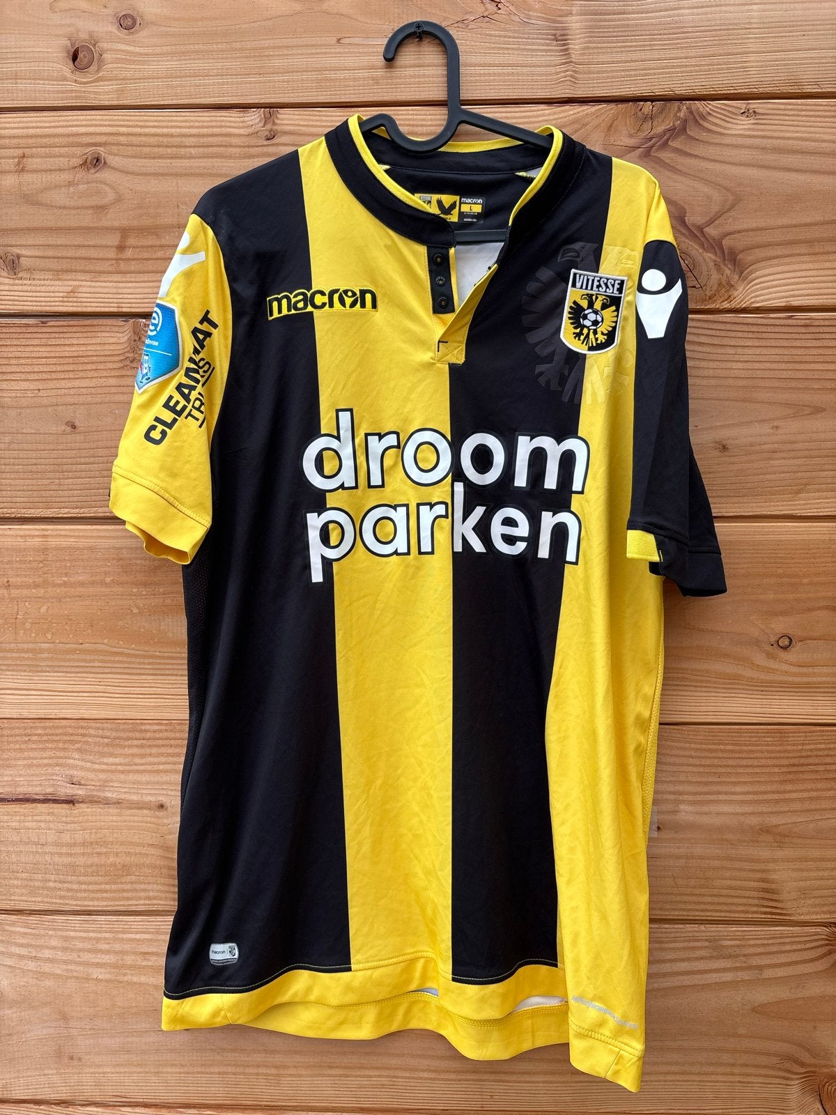 Matchworn Vitesse shirt Kruiswijk #6, Maat L, Ophalen of Verzenden, Gebruikt, Shirt