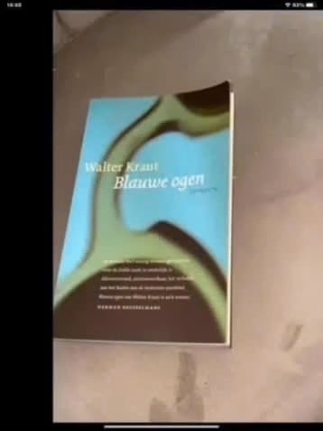 Blauwe ogen - Walter Kraut, Ophalen of Verzenden, Gelezen, Walter Kraut