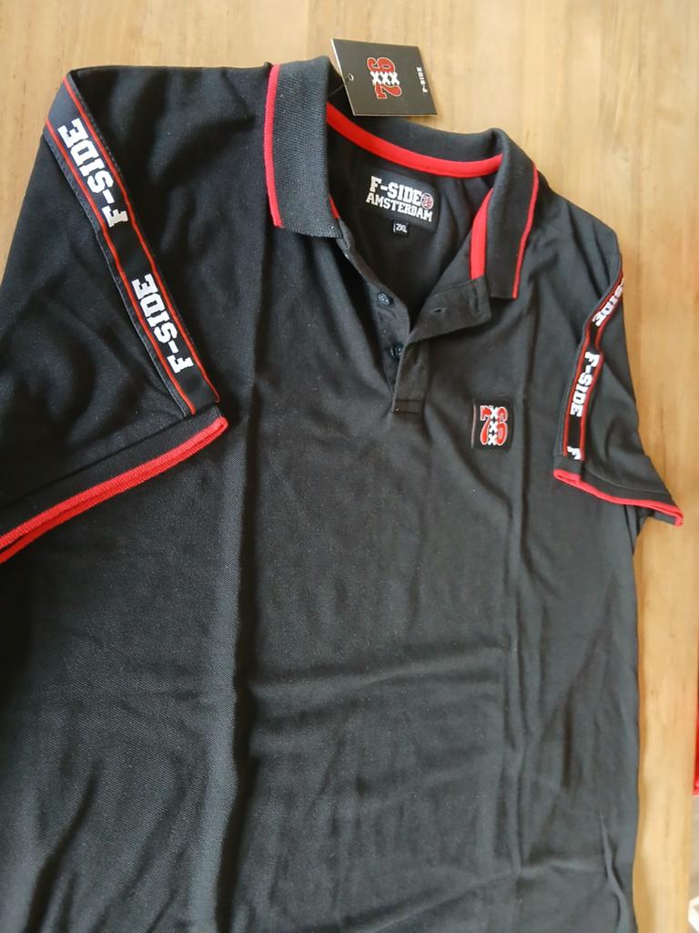 F-SIDE Amsterdam shirt nieuw 2xXL, F-SIDE Amsterdam, Zwart, Nieuw, Overige maten