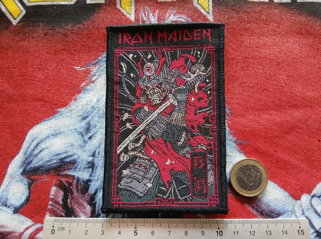 Iron Maiden mooie  Senjutsu patch 333 limited edition, Verzenden, Nieuw, Kleding