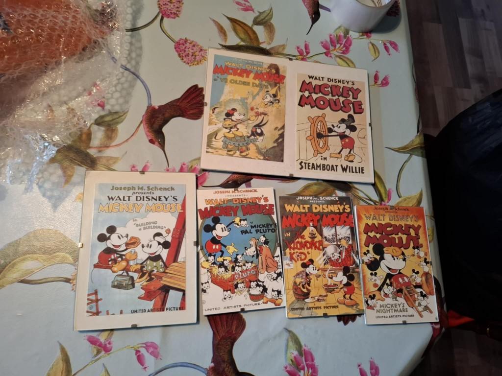 Disney Mickey Mouse lijstjes, Ophalen of Verzenden, Mickey Mouse, Zo goed als nieuw, Beeldje of Figuurtje