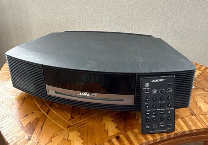 Bose Wave Music System met afstandsbediening, Gebruikt, X, Microset, Cd-speler