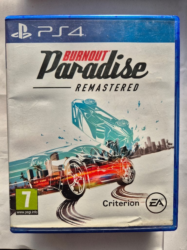 burnout PARADISE remastered, Gebruikt, 1 speler, Racen en Vliegen, Ophalen of Verzenden