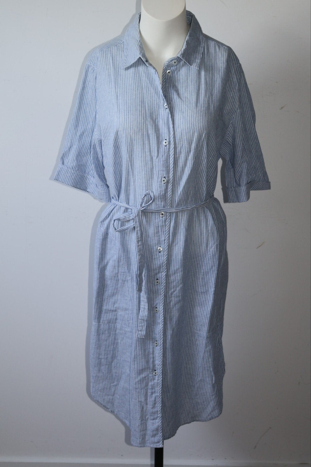 Gerry Weber blouse jurk maat 38 M gestreept, Gerry Weber.nl, Blauw, NL, Ophalen of Verzenden