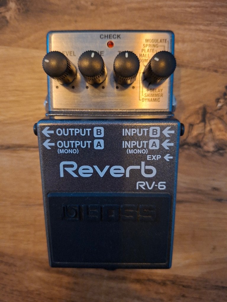 Boss Reverb RV-6, Muziek en Instrumenten, Ophalen of Verzenden, Nieuw, Reverb