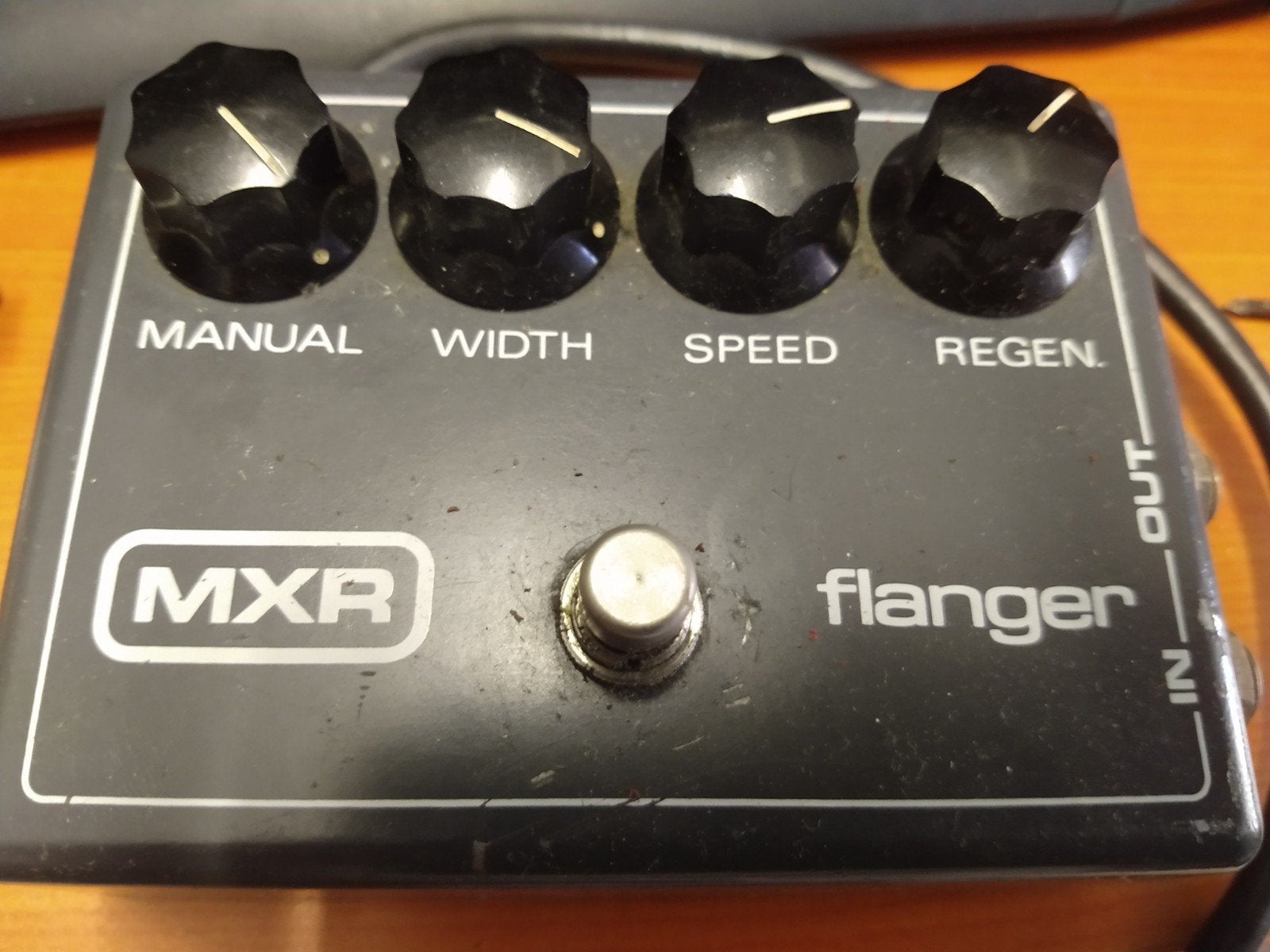 originele 220v MXR flanger m117, Ophalen of Verzenden, Gebruikt