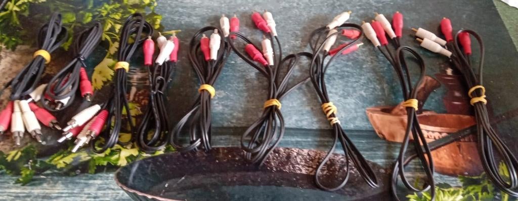 Doosje met interlink kabeltjes 9 stuks., Ophalen of Verzenden, Zo goed als nieuw, Minder dan 2 meter, Interlink-kabel