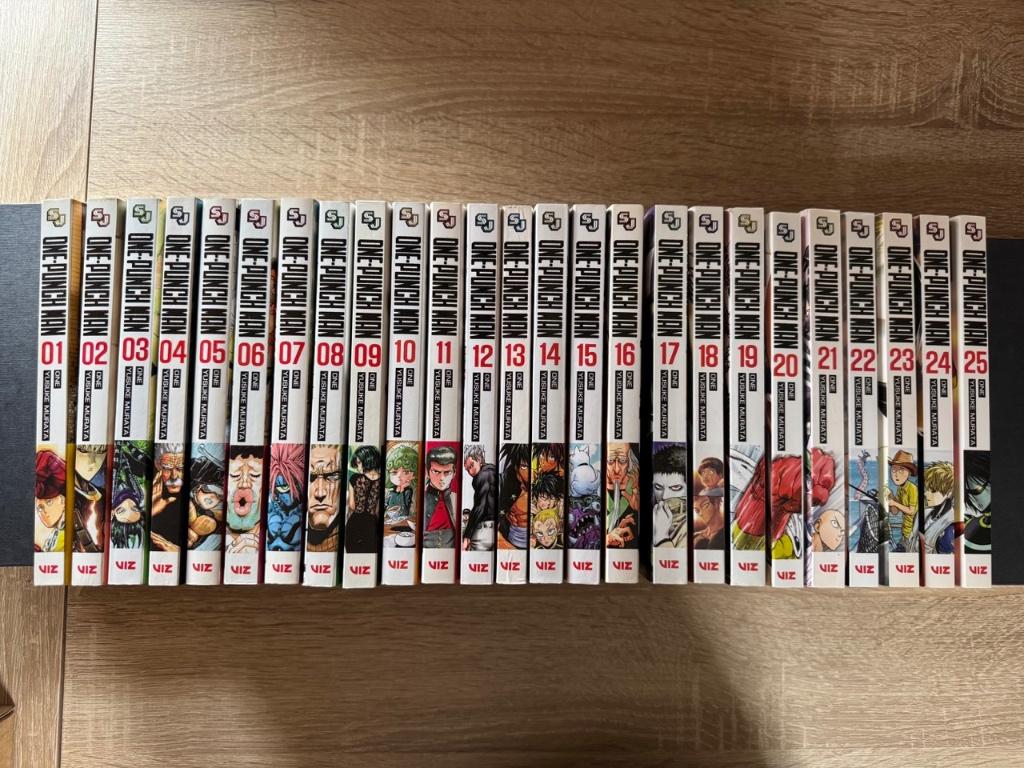 One Punch Man manga, Boeken, Meerdere comics, Verzenden, Gelezen, Japan (Manga)