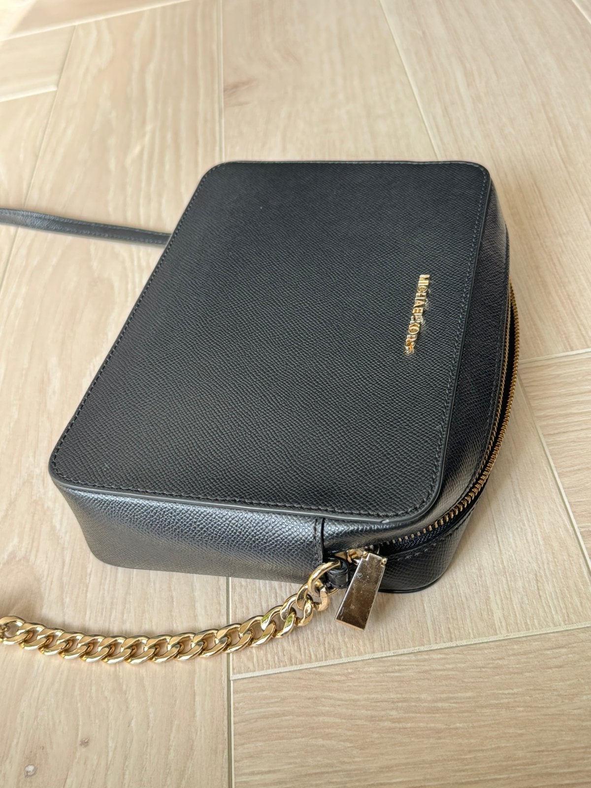 Michael Kors schoudertas, Sieraden, Tassen en Uiterlijk, Ophalen of Verzenden, Gebruikt, Zwart