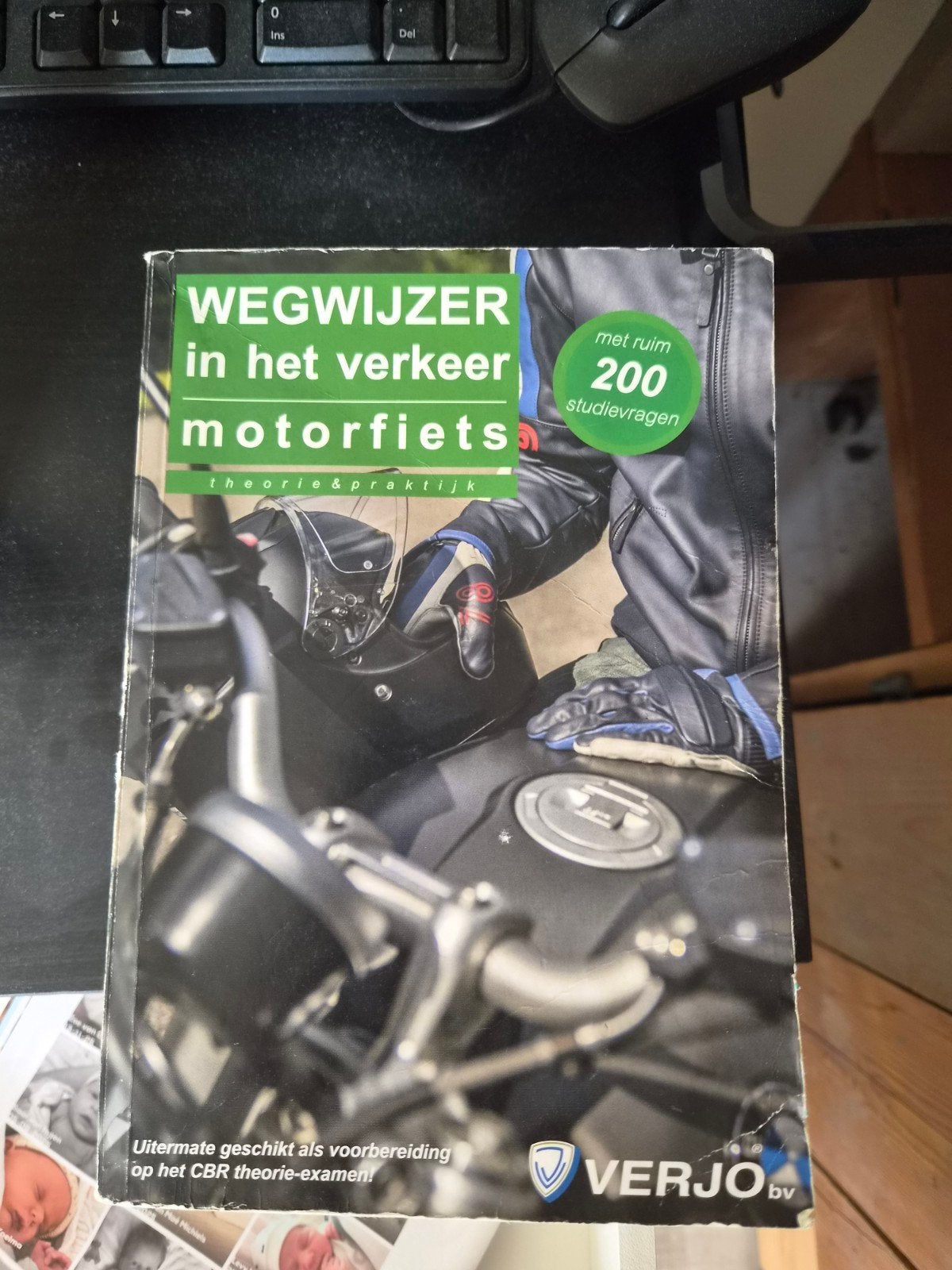 Wegwijzer in het verkeer motorfiets theorie & praktijk, Ophalen of Verzenden, Beta, Overige niveaus, Verjo BV