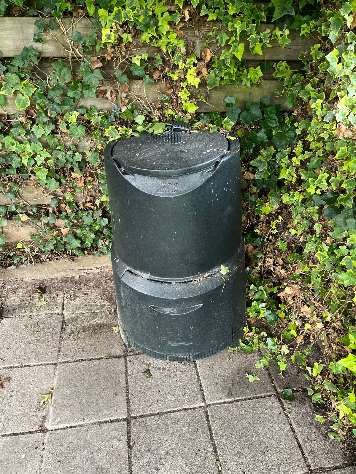 Compostbak 2 stuks voor tuin en GFT-afval, Ophalen, Gebruikt