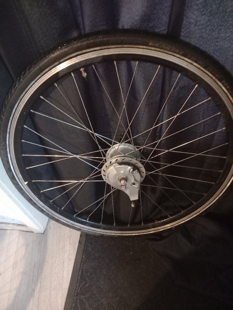 Nexus 8 al, Wiel, Gebruikt, Elektrische fiets, Shimano Nexus 8