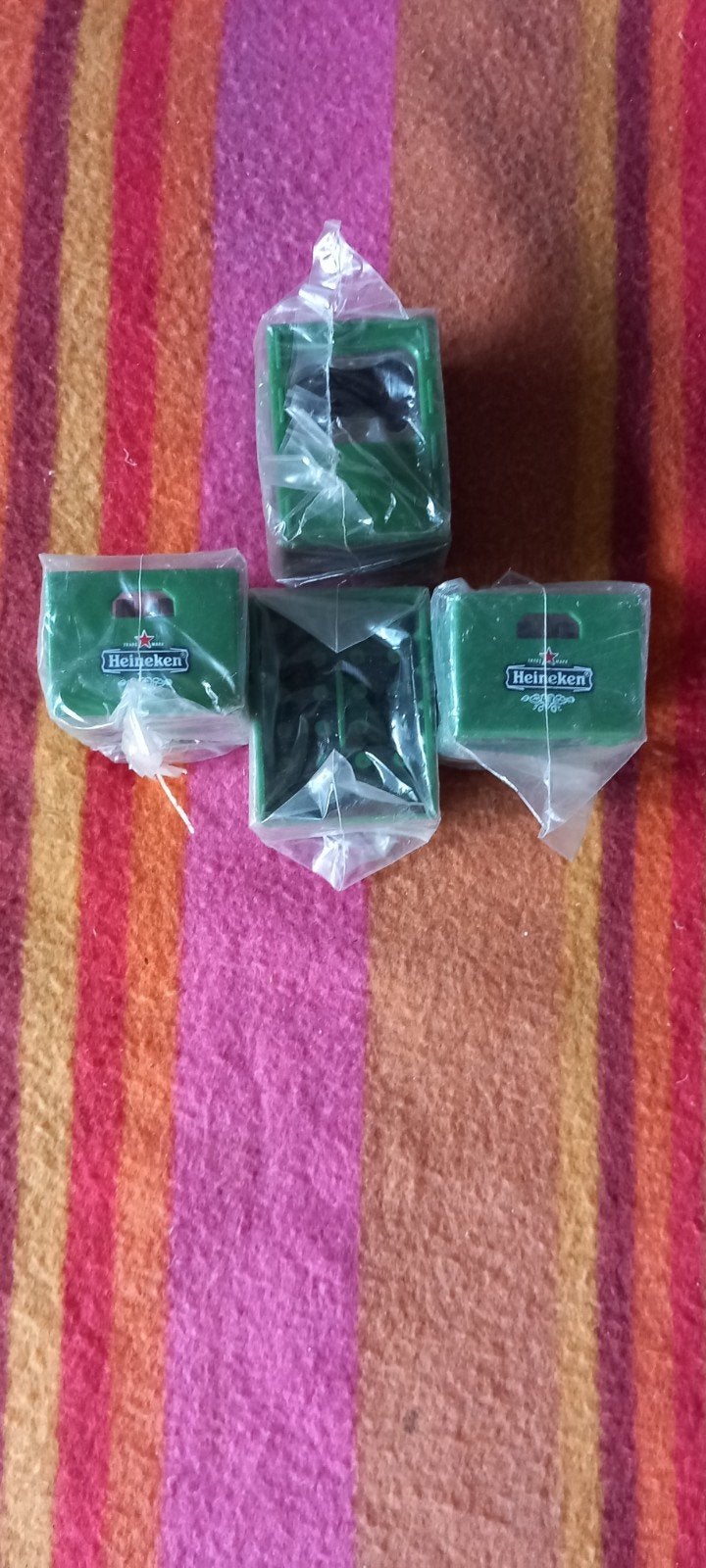 Mini Heineken kratjes openers - set van 4, Ophalen of Verzenden, Nieuw, Gebruiksvoorwerp