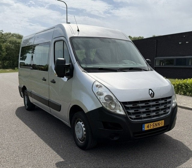 Renault Master Combi T35 2.3 dCi L2H2, Auto's, Renault, Euro 5, 125 pk, Gebruikt, 8 stoelen